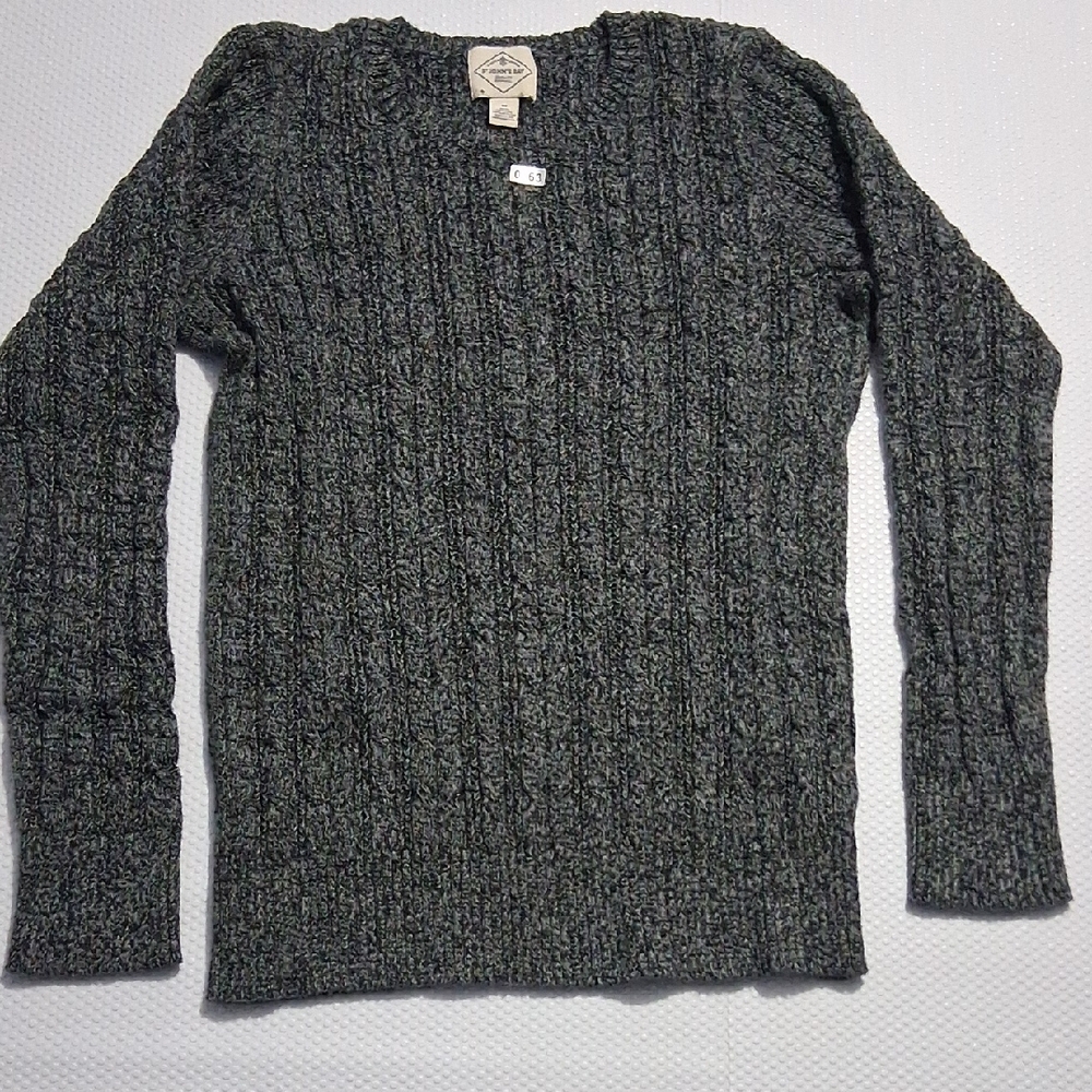 St. John's Bay Dark Gray Crewneck Sweater